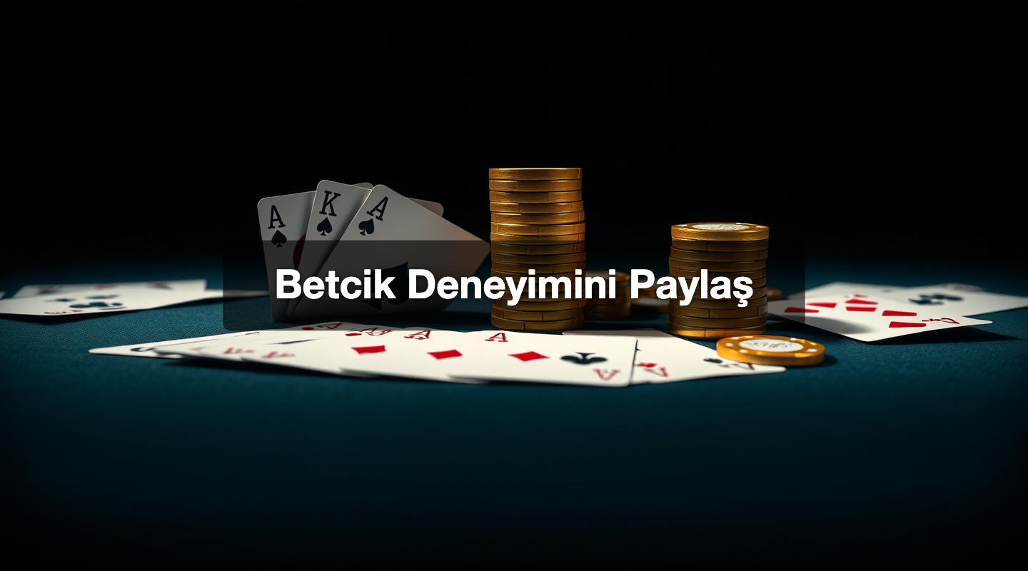 Betcik Deneyimini Paylaş